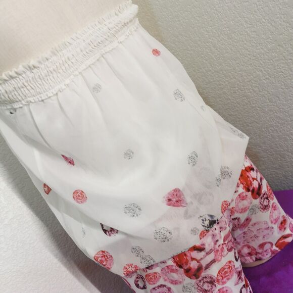 Pink Jewels Romper Sz Small Gyaru Gal Style Outfit Cosplay Costume Strip Cabaret - Picture 4 of 8